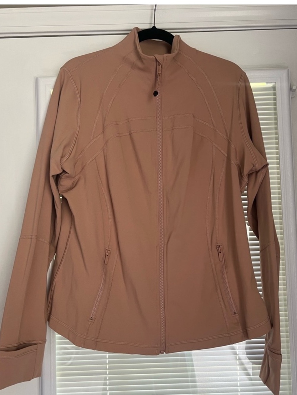 Lululemon Women’s Camel Brown Zip-Up Jacket
